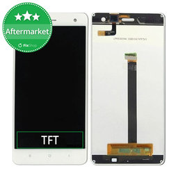 Xiaomi Mi 4 - LCD Kijelző + Érintőüveg (White) TFT