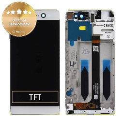 Sony Xperia XA Ultra F3211 - LCD Kijelző + Érintőüveg + Keret (White) - A/8CS-59290-0002, A/8CS-59290-0005 Genuine Service Pack