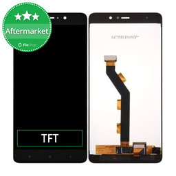 Xiaomi Mi 5s Plus - LCD Kijelző + Érintőüveg (Black) TFT