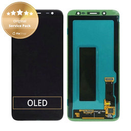 Samsung Galaxy J6 J600F - LCD Kijelző + Érintőüveg - GH97-21931A, GH97-22048A Genuine Service Pack