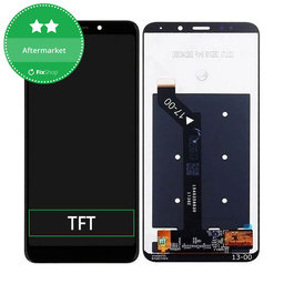 Xiaomi Redmi 5 - LCD Kijelző + Érintőüveg (Black) TFT