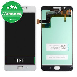 Motorola Moto G5 XT1676 - LCD Kijelző + Érintőüveg (White) TFT