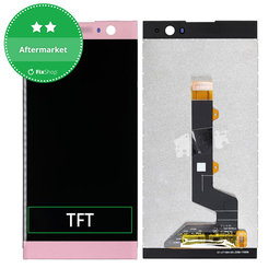 Sony Xperia XA2 H4113 - LCD Kijelző + Érintőüveg (Pink) TFT