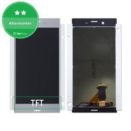 Sony Xperia XZ F8331 - LCD Kijelző + Érintőüveg (Silver) TFT