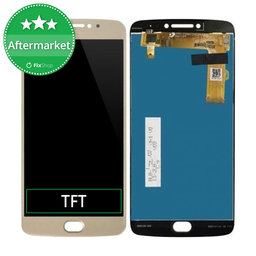 Motorola Moto E4 XT1761 - LCD Kijelző + Érintőüveg (Gold) TFT