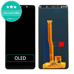 Samsung Galaxy A7 A750F (2018) - LCD Kijelző + Érintőüveg OLED