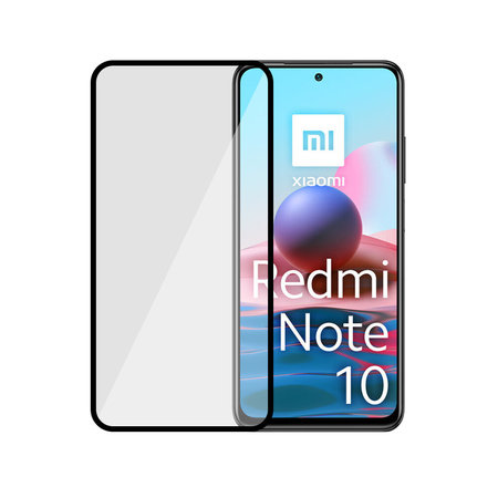 Fonex - Edzett Üveg 3D - Xiaomi Redmi Note 10 és 10S, fekete