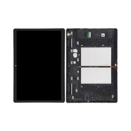 Lenovo Tab M10 FHD Plus TB-X606F - LCD Kijelző + Érintőüveg + Keret (Black) - 77030074 Genuine Service Pack