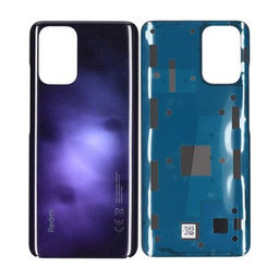 Xiaomi Redmi Note 10S M2101K7BG M2101K7BI - Akkumulátor Fedőlap (Purple) - 550500015E9T Genuine Service Pack