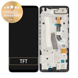 Motorola Moto G51 XT220 - LCD Kijelző + Érintőüveg + Keret - 5D68C20028 Genuine Service Pack