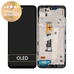 Motorola Moto G71 XT2169 - LCD Kijelző + Érintőüveg + Keret - 5D68C19911 Genuine Service Pack