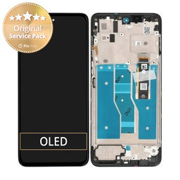 Motorola Moto G52 XT2221 - LCD Kijelző + Érintőüveg + Keret - 5D68C20495 Genuine Service Pack