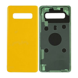 Samsung Galaxy S10 Plus G975F - Akkumulátor Fedőlap (Canary Yellow)