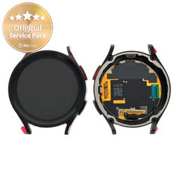 Samsung Galaxy Watch 5 Pro 45mm R925 - LCD Kijelző + Érintőüveg + Keret (Black Titanium) - GH82-30045B Genuine Service Pack