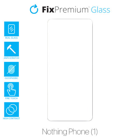 FixPremium Glass - Edzett üveg - Nothing Phone (1)