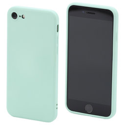 FixPremium - Szilikon Tok - iPhone 7, 8, SE 2020 és SE 2022, light cyan