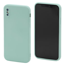 FixPremium - Szilikon Tok - iPhone X és XS, light cyan