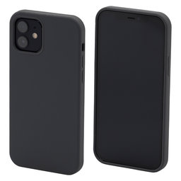 FixPremium - Szilikon Tok - iPhone 12, space grey