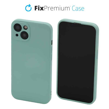 FixPremium - Szilikon Tok - iPhone 13, light cyan