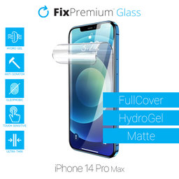 FixPremium HydroGel Matte - Védőfólia - iPhone 14 Pro Max