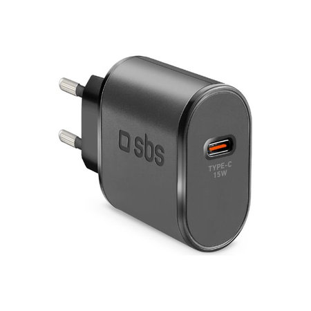 SBS - 15W Töltőadapter USB-C, fekete