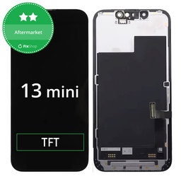 Apple iPhone 13 Mini - LCD Kijelző + Érintőüveg + Keret TFT