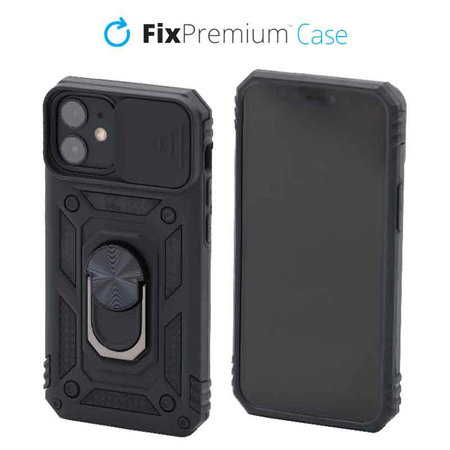 FixPremium - CamShield tok iPhone 12 mini készülékhez, fekete