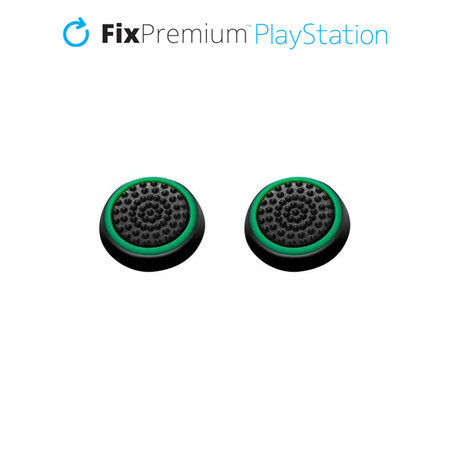 FixPremium - PS4/PS5 Controller Grip Caps - 2 db-os készlet, zöld