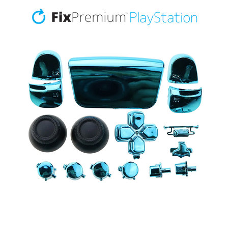 FixPremium - Luxury Dekoratív elemek - PS5 DualSense, kék