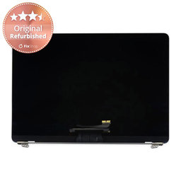 Apple MacBook 12" A1534 (Early 2015) - LCD Kijelző + Előlapi Üveg + Fedőlap (Silver) Original Refurbished