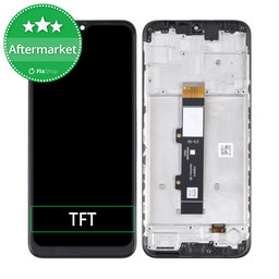 Motorola Moto G10 XT2127 - LCD Kijelző + Érintőüveg + Keret (Aurora Grey) TFT