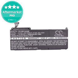 Apple MacBook 13" A1342 (Late 2009 - Mid 2010) - Akkumulátor A1331 5400mAh HQ