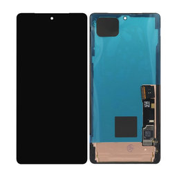 Google Pixel 7 Pro GP4BC GE2AE - LCD Kijelző + Érintőüveg + Keret (Obsidian) OLED