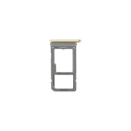 Samsung Galaxy S8 Plus G955F - SIM + SD Adapter (Gold) - GH98-41557F Genuine Service Pack