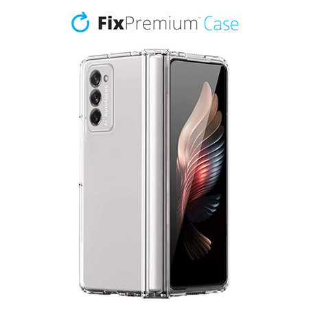 FixPremium - Szilikon tok Samsung Galaxy Z Fold 2 készülékhez, átlátszó