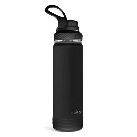 PURO - Termikus palack OUTDOOR 750ml, fekete