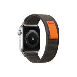 FixPremium - Szíj Trail Loop - Apple Watch (42, 44, 45 és 49mm), space gray