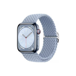 FixPremium - Szíj Solo Loop - Apple Watch (42, 44, 45 és 49mm), light blue