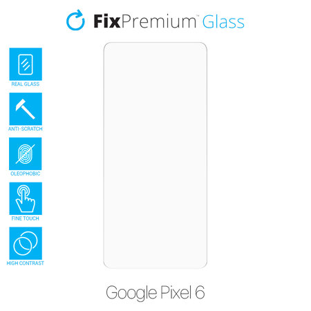 FixPremium Glass - Edzett üveg - Google Pixel 6