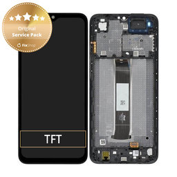 Xiaomi Redmi A2 - LCD Kijelző + Érintőüveg + Keret (Classic Black) - 560001C3S200 Genuine Service Pack