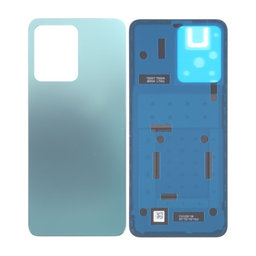 Xiaomi Redmi Note 12 23021RAAEG 23021RAA2Y - Akkumulátor Fedőlap (Mint Green) - 1610111001049A Genuine Service Pack