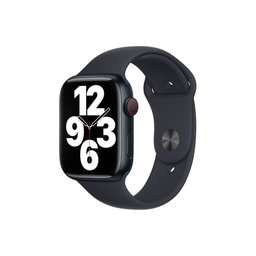 FixPremium - Szilikon Szíj - Apple Watch (38, 40 és 41mm), fekete