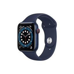 FixPremium - Szilikon Szíj - Apple Watch (42, 44, 45 és 49mm), kék