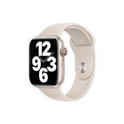 FixPremium - Szilikon Szíj - Apple Watch (42, 44, 45 és 49mm), aranysárga