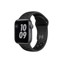 FixPremium - Szilikon Sportszíj - Apple Watch (42, 44, 45 és 49mm), fekete