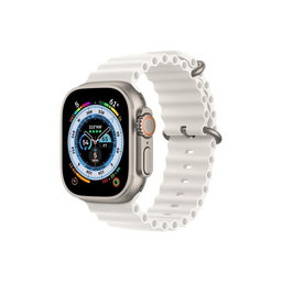 FixPremium - Szíj Ocean Loop - Apple Watch (38, 40 és 41mm), fehér