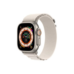 FixPremium - Szíj Alpine Loop - Apple Watch (42, 44, 45 és 49mm), starlight