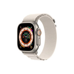 FixPremium - Szíj Alpine Loop - Apple Watch (38, 40 és 41mm), starlight