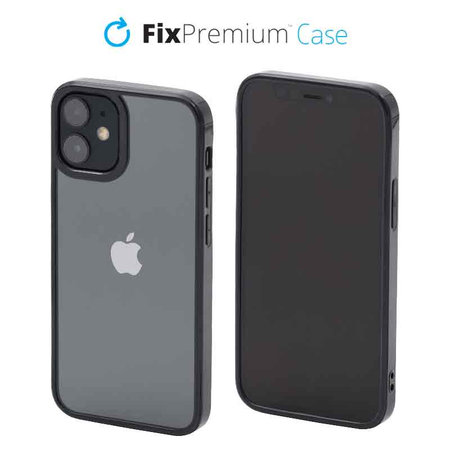 FixPremium - Tok Invisible - iPhone 12 mini, fekete