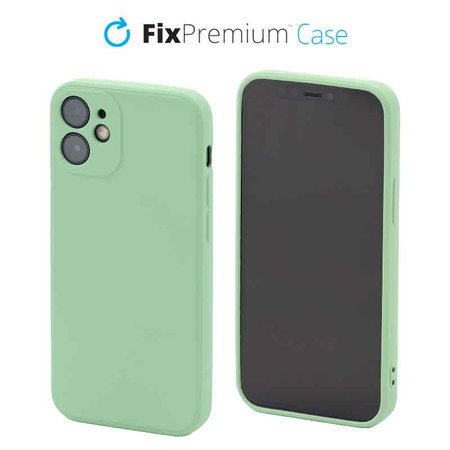 FixPremium - Tok Rubber - iPhone 12 mini, zöld